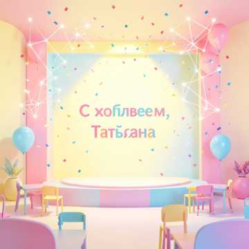 С юбилеем, Татьяна Витальевна!