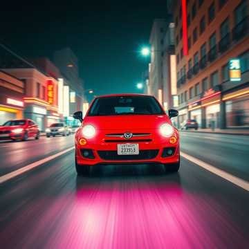 Ксюша за рулём (Ford Fiesta