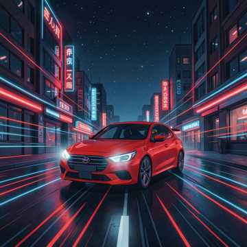 Ксюша за рулём (Ford Fiesta