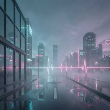Город в тумане