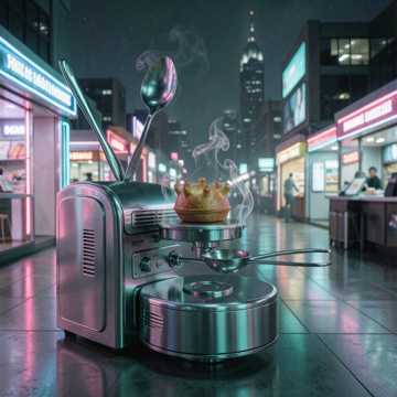AI-песня в жанре поп · #CAFE9E8