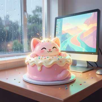 хэппи бездей котик