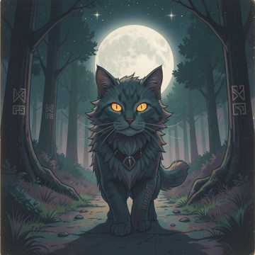 Храбрая кошка